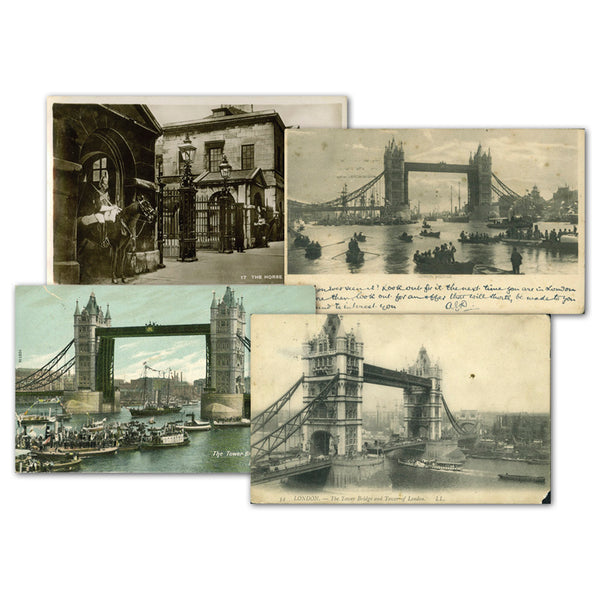 35 Vintage London Scene Postcards CXX0523