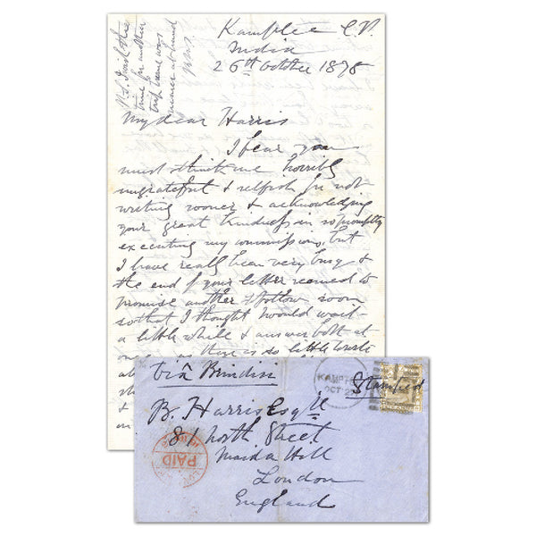 1878  Cover and Letter CXX0584
