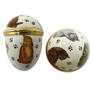 Halcyon Days Cats Enamel Egg Box