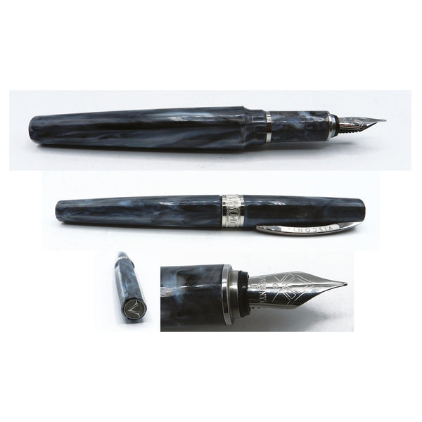 Visconti Mirage Fountain Pen Horn Steel