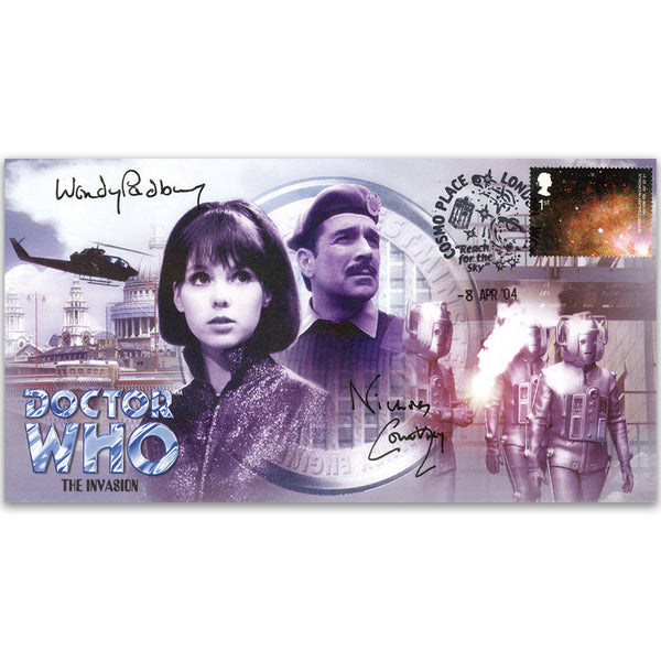 Doctor Who The Invasion - Signed Padbury & Courtney DRWC002DA