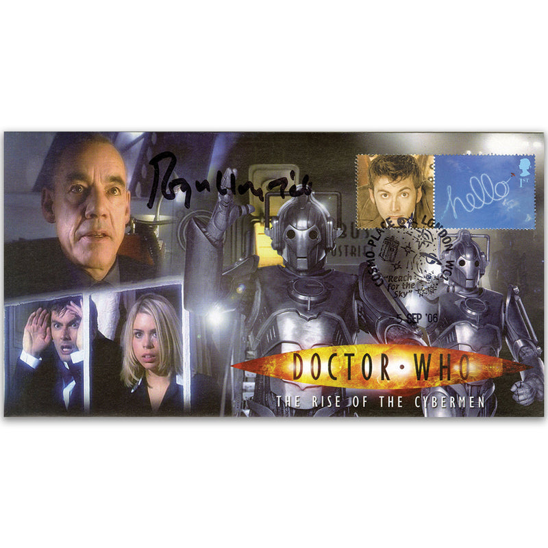 Doctor Who Rise Cybermen - Signed Roger Lloyd Pack DRWC010AB