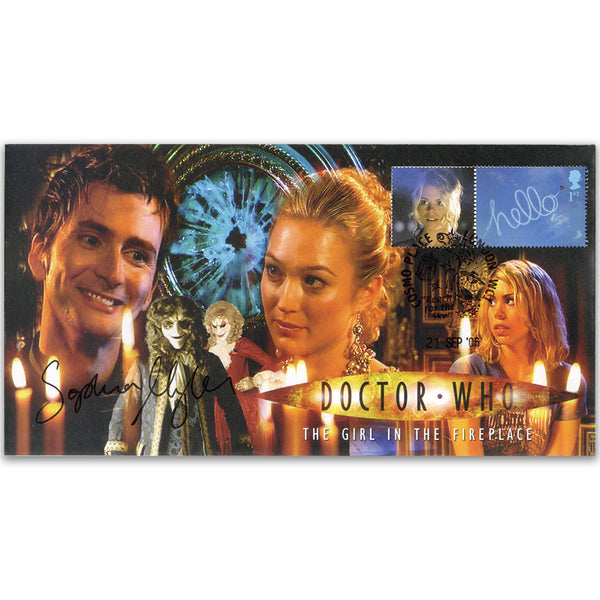 Doctor Who Girl in the Fireplace - Signed Sophia Myles DRWC010BA