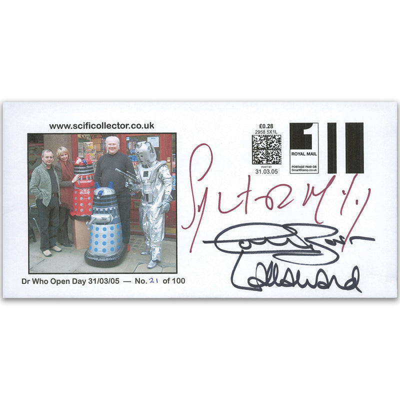 Dr Who Open Day - Signed McCoy, C. Baker & Ward DRWC015G