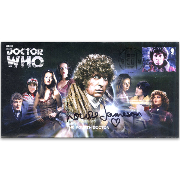 Doctor Who Fourth Doctor & Assist. Signed Louise Jameson FDC DRWF004BS
