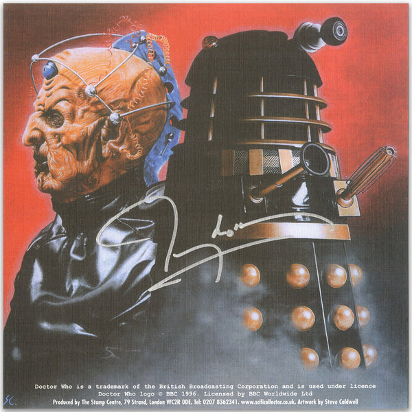 Doctor Who Print sign Terry Molloy