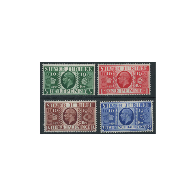 1935 Silver Jubilee, u/m. SG453-56
