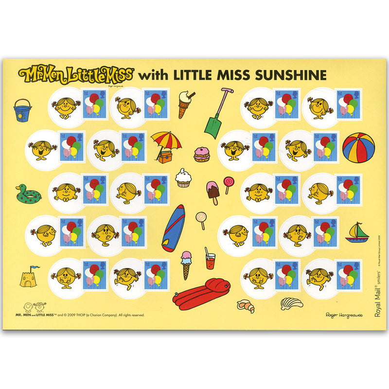 2009 Smilers for Kids - Balloons/Little Miss Sunshine - Mint Stamp Sheet GBLS0062