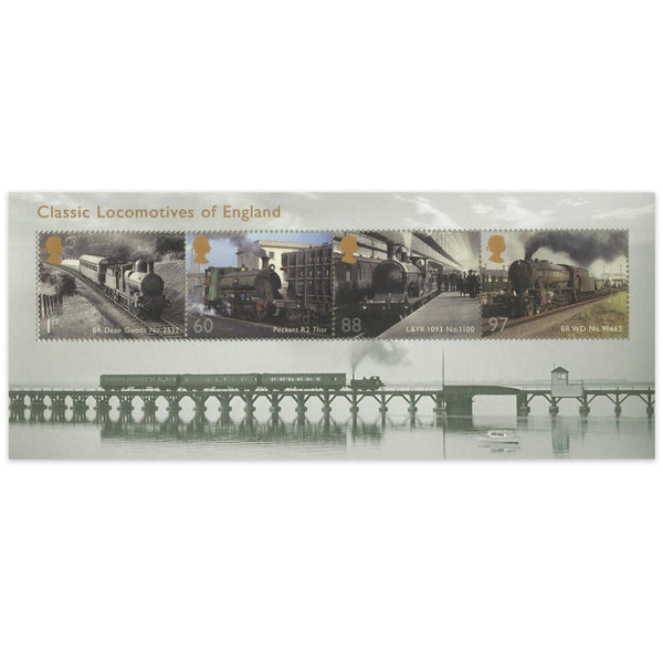 2011 Classic Locomotives Miniature Sheet