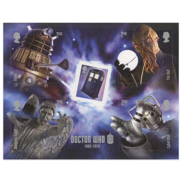 2013 Doctor Who Miniature Sheet