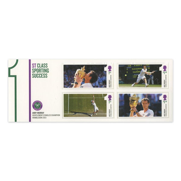 2013 Andy Murray Miniature Sheet