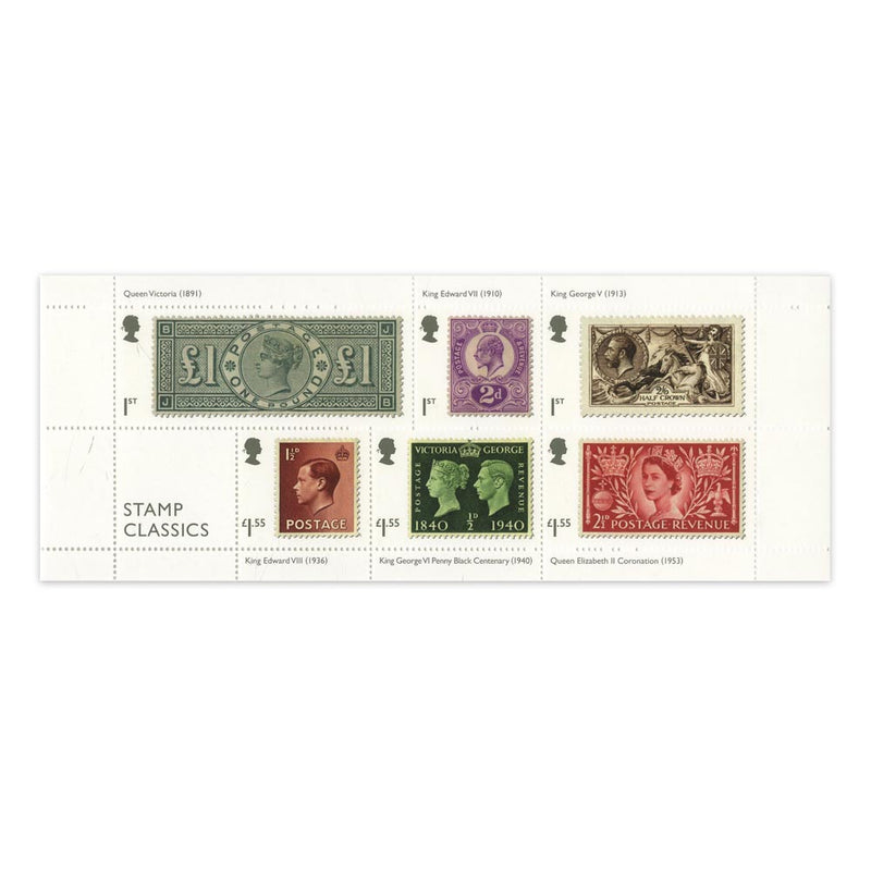 2019 Stamp Classics Miniature Sheet