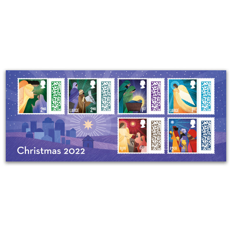2022 Christmas 6v m/sheet
