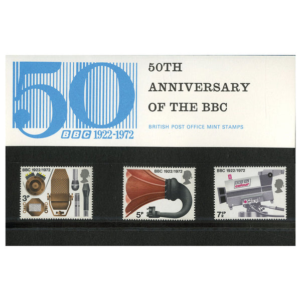13/9/1972 BBC Special BBC Staff presentation pack