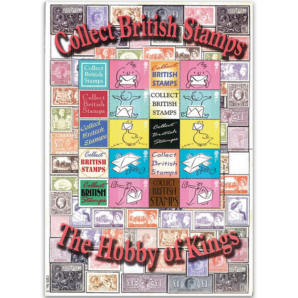 Collect British Stamps No.2 - GB Customised Stamp Sheet GBS0089