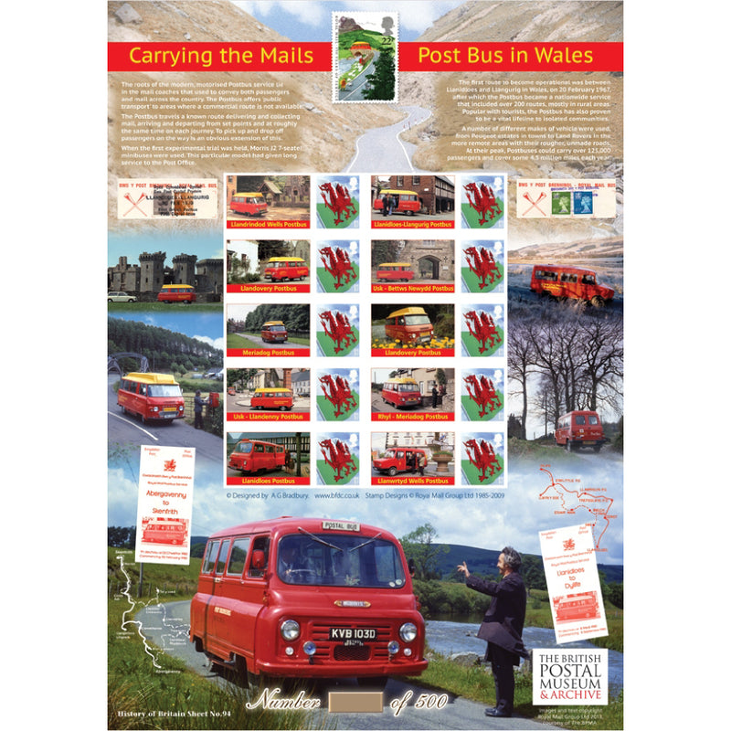Charles Post Bus Post Bus in Wales History of Britain 94