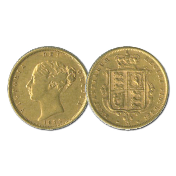 1872 Gold Half Sovereign GSC1872H