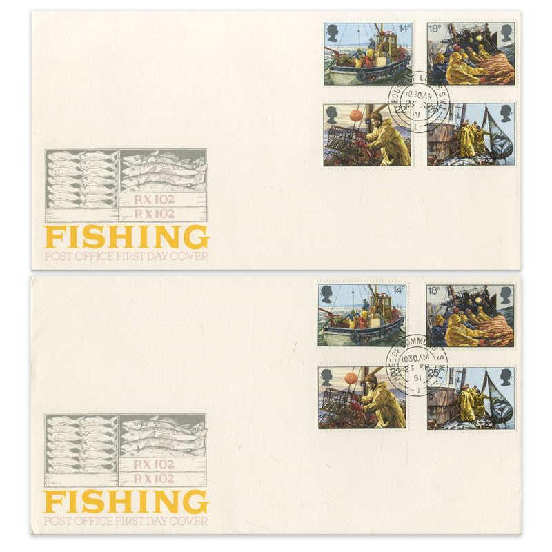 1981 Fishing - Lords and Commons CDS - Pair HCL8109