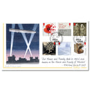 2017 WWI Stamps Hand Painted Cover - Jennifer M. Toombs HP17239