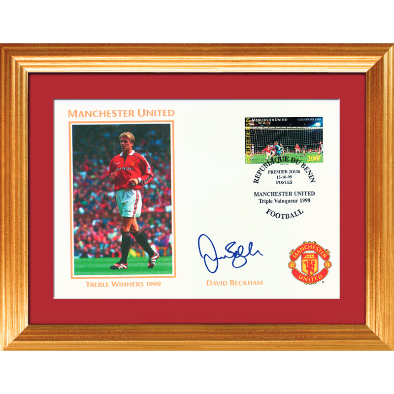 Machester United - David Beckham Cover Framed MUF011