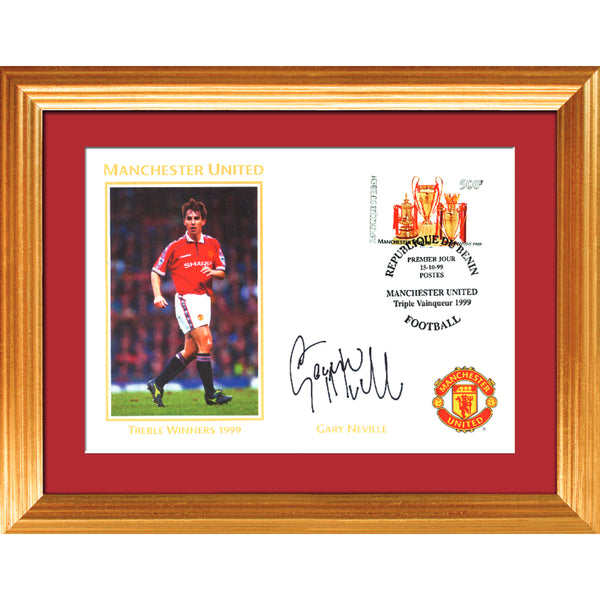 Manchester United FC Gary Neville Cover - Framed MUF019