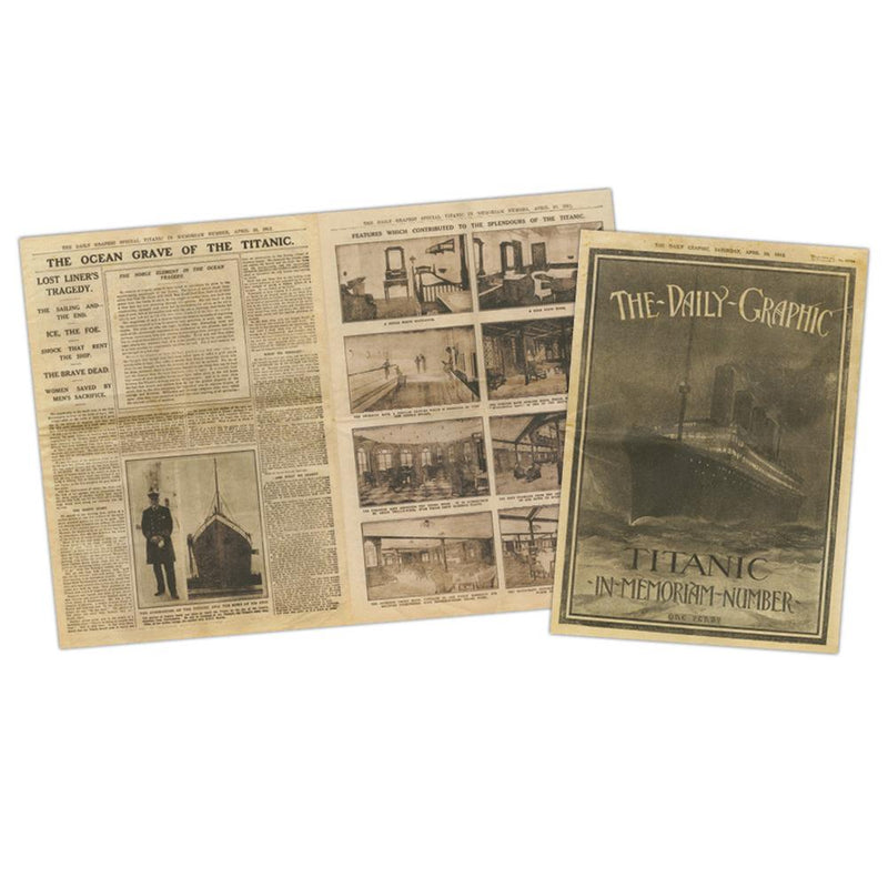 Replica 'The Daily Graphic - Titanic In Memoriam' Edition NBM1678