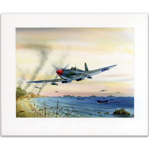Allied Landings Begin at Anzio by Gordon C Davies OBA0002