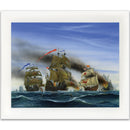 Sir Richard Greville's Attack on Spanish Fleet by Gordon C Davies OBA0014