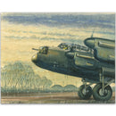 Lancaster artwork by Kenneth C Aitken OBA0028