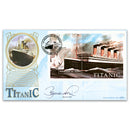 Titanic cover signed B Hill