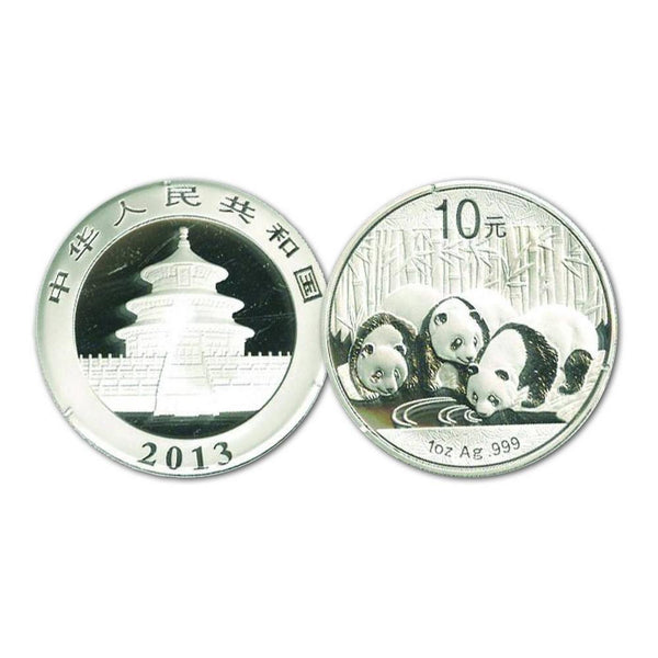 2013 $10 Yuan Silver Panda Coin PANDA2013