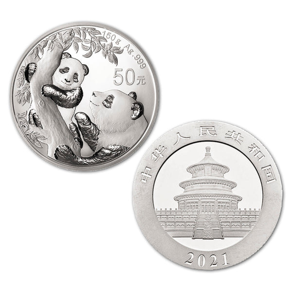 2021 $10 Yuan Silver Panda Coin PANDA2021