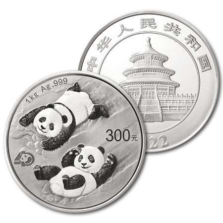 2022 $10 Yuan Silver Panda Coin PANDA2022
