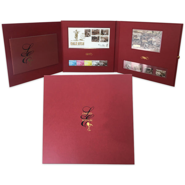 2006 New Zealand Gold Rush Limited Edition Stamp Presentation Pack PPM0037