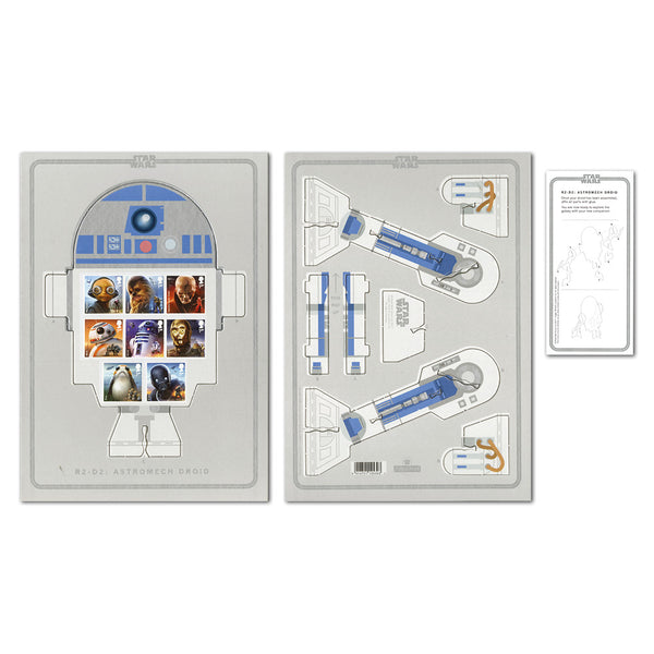 2017 Royal Mail Build Your Own R2-D2  Display