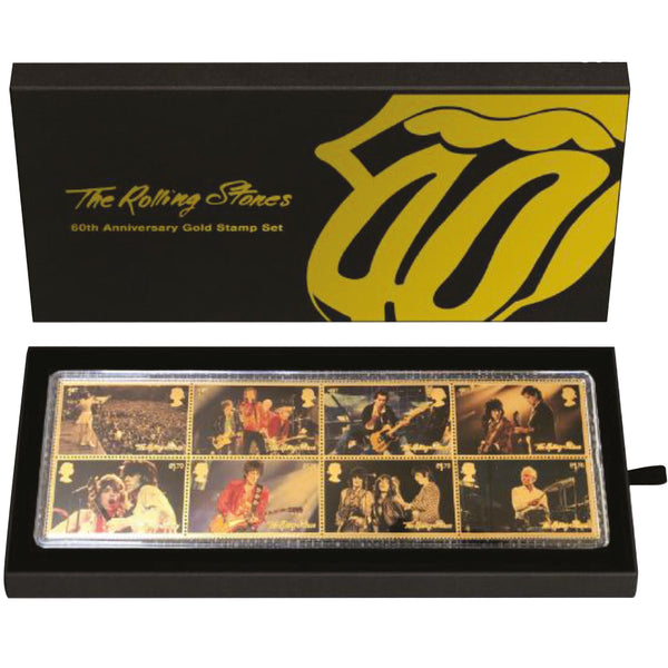 2022 The Rolling Stones Gold Stamp Set PSM2150