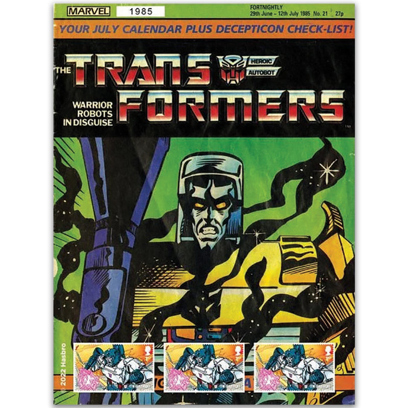 2022 Transformers Megatron Fan Sheet