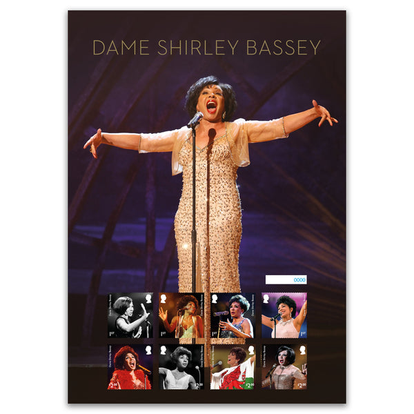 2023 Dame Shirley Bassey Fan Sheet