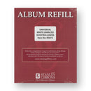 50 Extra White Unfaced Leave for Universal Stamp Album - Size 280 X 235mm R3872