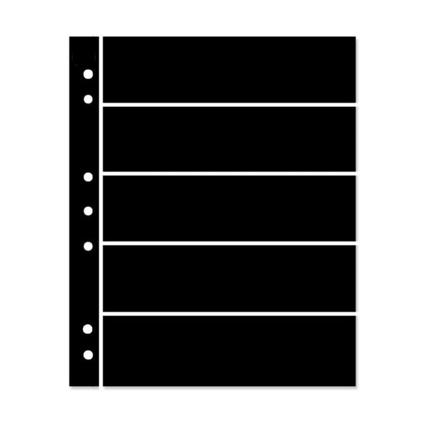 Hagner 5-Strip Double Sided Black Stocksheets RH55