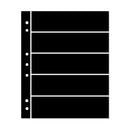 Hagner 5-Strip Single Sided Black Stocksheets RH5