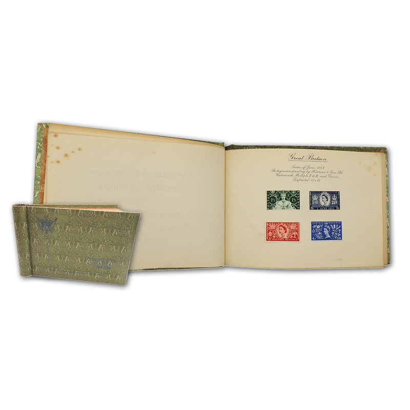 1953 Coronation B.Commonwealth M Mint Omnibus in Presentation Album RRBRCOM12D