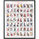 China 1999 Ethnic Groups U/m sheet 56.  SG4387A Cat £55