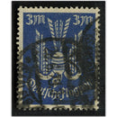 Germany 1922 3mk scarce Grey-blue & dark grey shade fine used. SG225