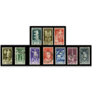 Italy S.G.506-15 1937 Augustus set 10  used