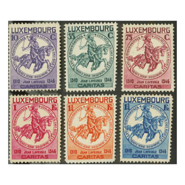 Luxembourg 1934 Child Welfare, mtd mint. SG318-23 RRLUX0318-23