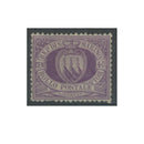San Marino SG7 40c mauve fine u/m, couple curtailed perfs