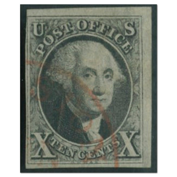 USA George Washington 10 cents Used