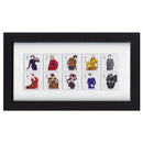 Royal Mail 2012 Great British Fashion Stamps Framed Edition SD1024