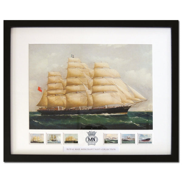 Royal Mail 2013 Merchant Navy Stamps Framed Edition SD1029